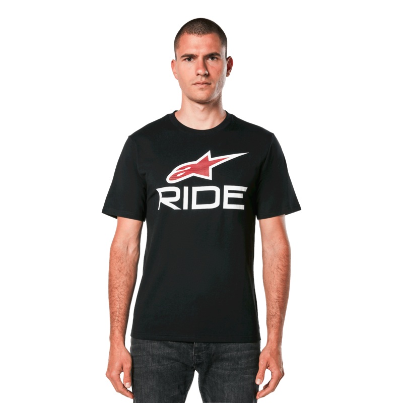 Tee-Shirt CSF Ride 4.0 XS Noir Blanc Rouge