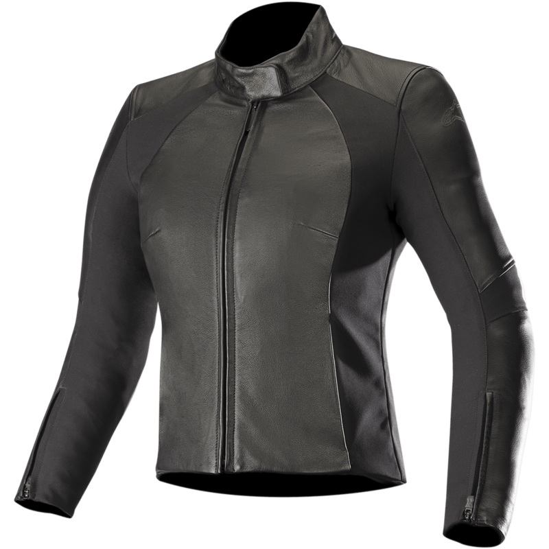 Veste En Cuir Stella Vika V2 Femme 38 Noir