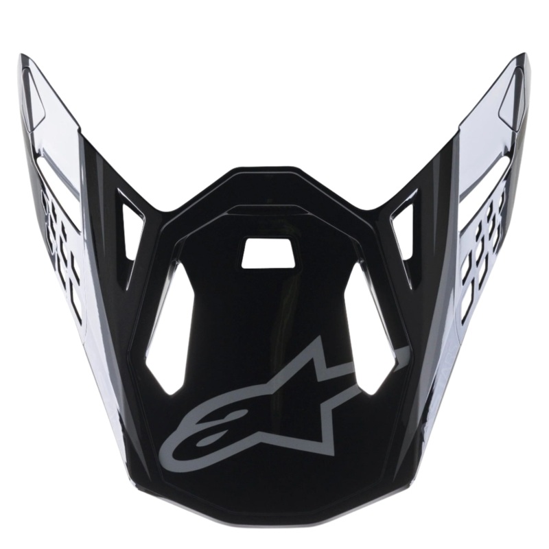 Visire S-M10 Carbon Meta2 One Size Noir Gris Brillant