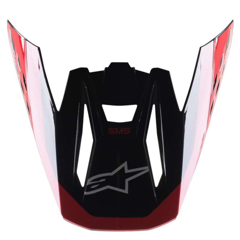 Visire S-M5 Beam One Size Noir Rouge Brillant