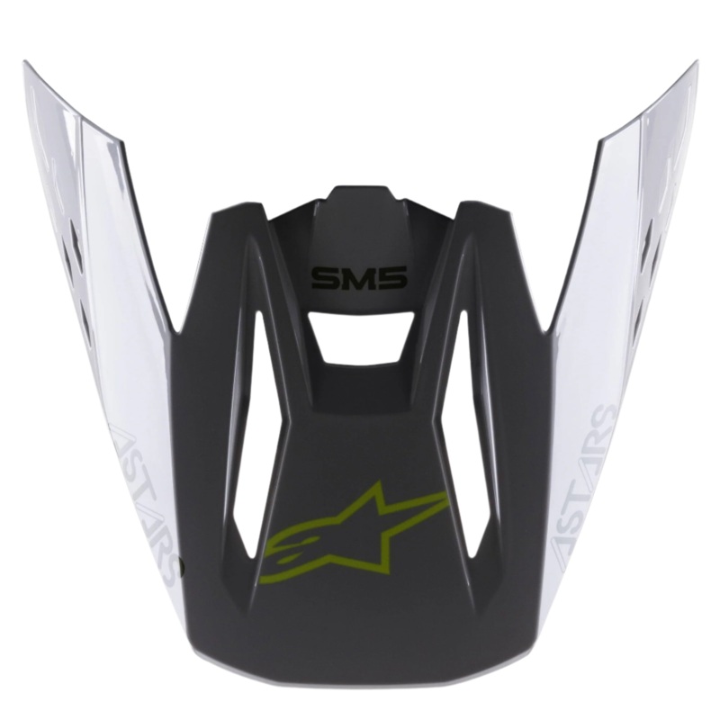 Visire S-M5 Bond One Size Argent Jaune Fluo Glossy