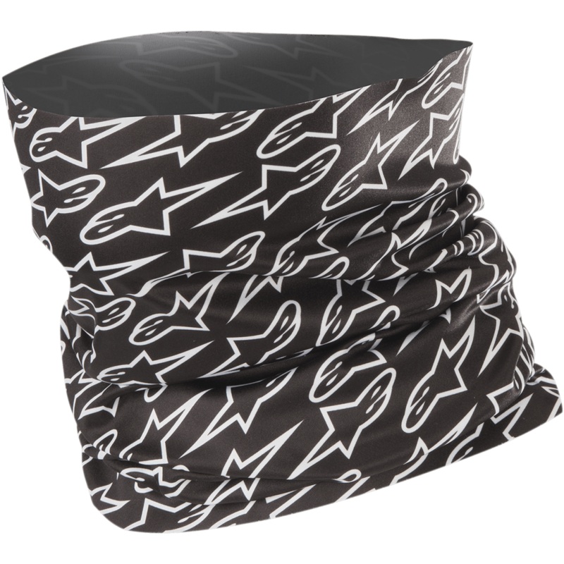 Cache-Cou One Size Noir Blanc