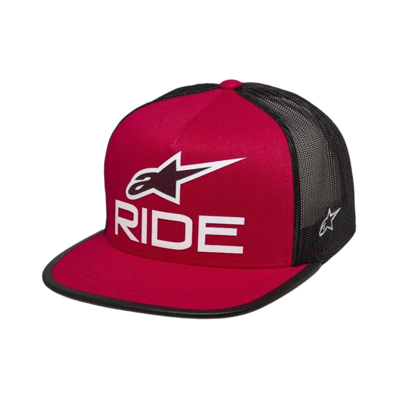 Casquette Trucker Ride 4.0 One Size Rouge Noir Blanc