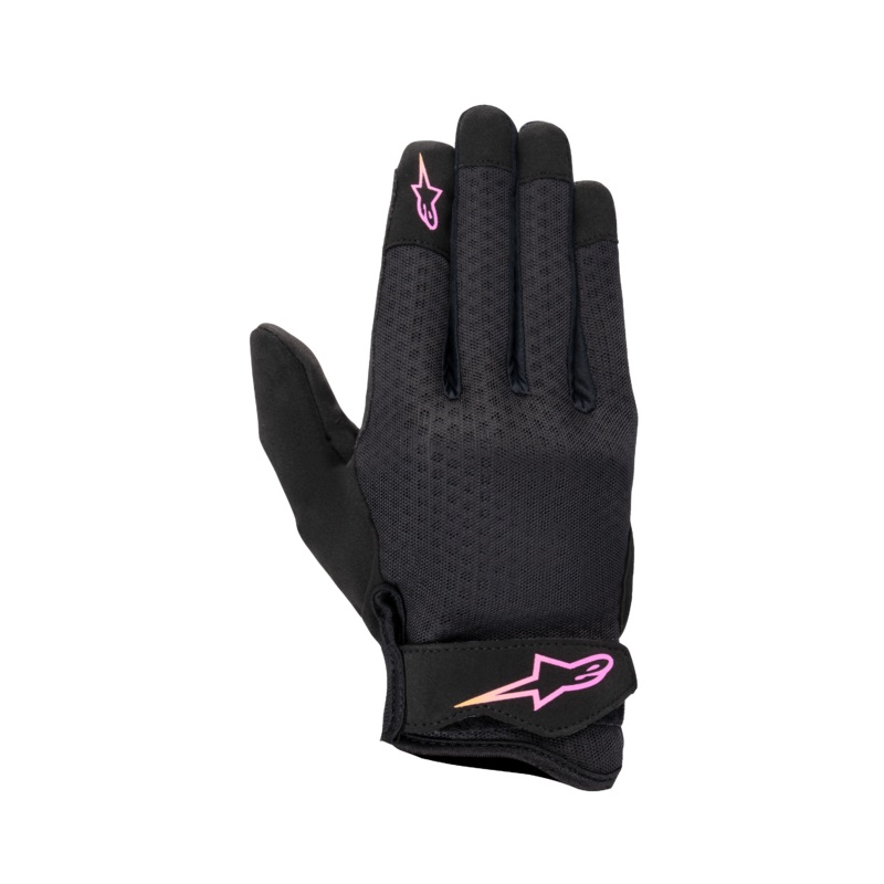 Gants Stated – Femmes XS Noir Jaune Rose