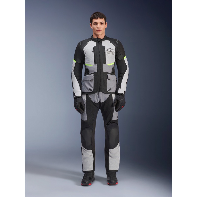 Pantalon Andes Air Drystar S Gris glacier Gris fonc Noir