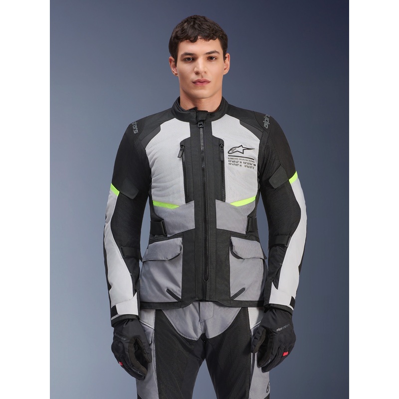 Veste Andes Air Drystar S Gris glacier Gris fonc Noir