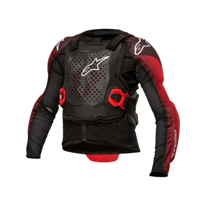 Veste De Protection Bionic Tech Pour Jeunes S/M Noir Blanc Rouge