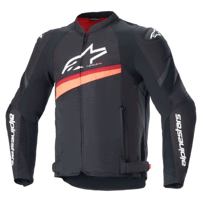 Veste T-GP Plus R V4 Airflow S Noir Rouge Fluo