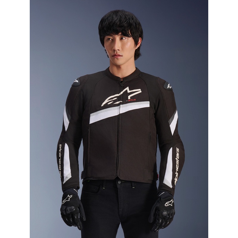 Veste T-GP Plus R V4 S Noir Blanc