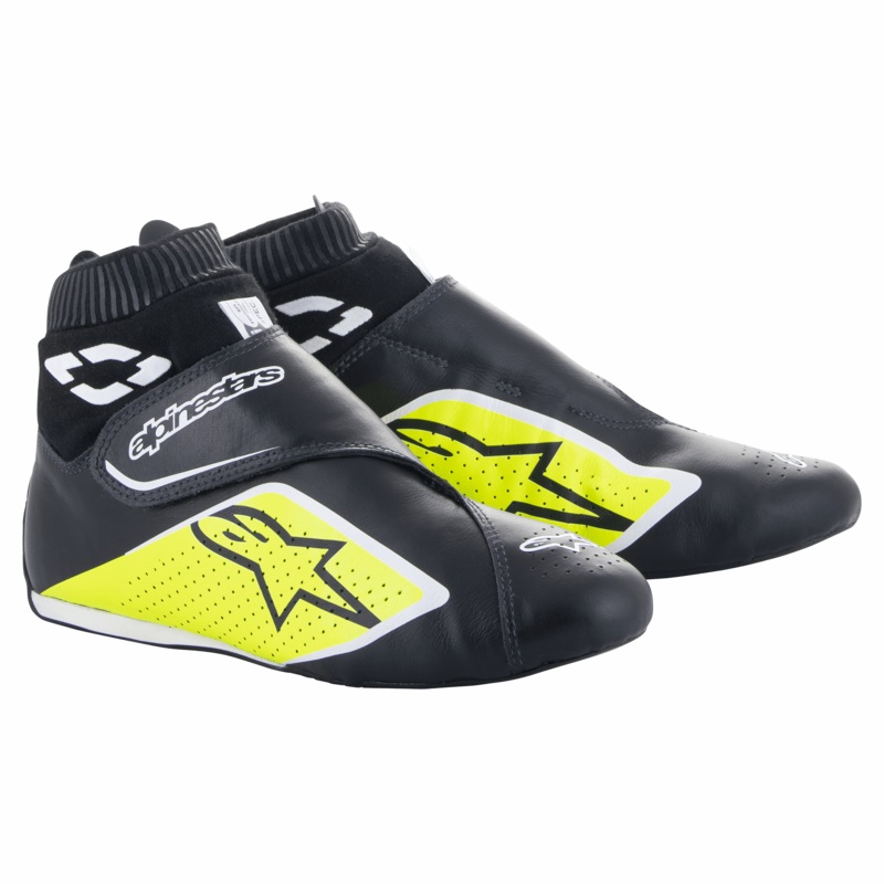 Chaussures Supermono V2 5 Noir Jaune Fluo Blanc
