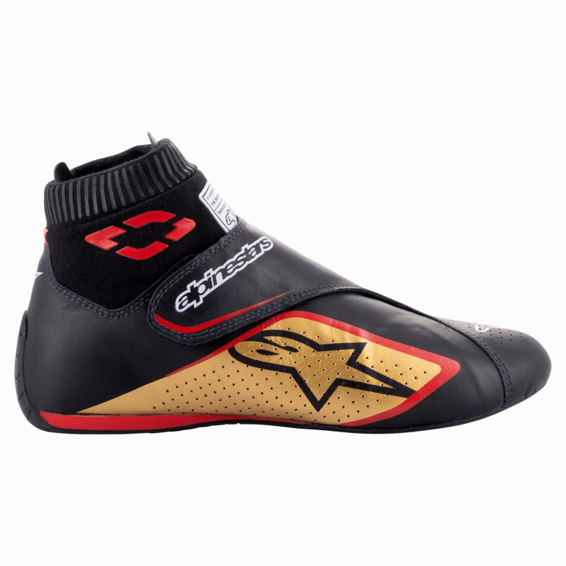 Chaussures Supermono V2 5 Noir Or Rouge