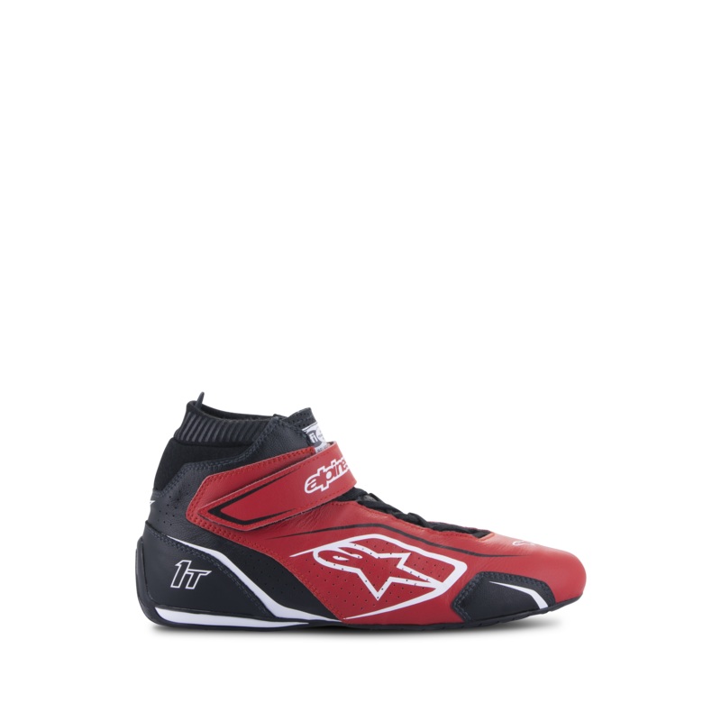Chaussures Tech-1 T V3 FIA 5 Rouge Noir Blanc