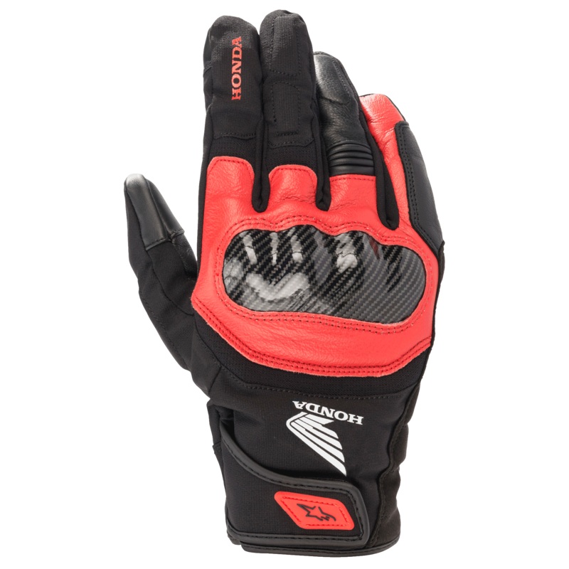 Gants Honda SMX Z Drystar S Noir Rouge vif