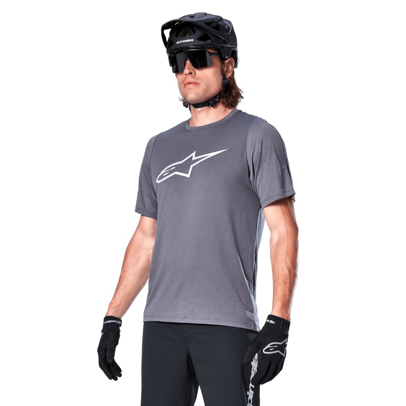 Maillot A-Dura Dri Astar – Manches Courtes S Gris fonc