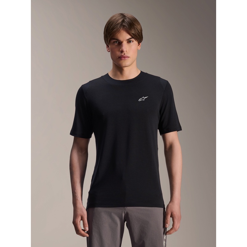 Maillot A-Dura Dri Wool – Manches Courtes S Noir