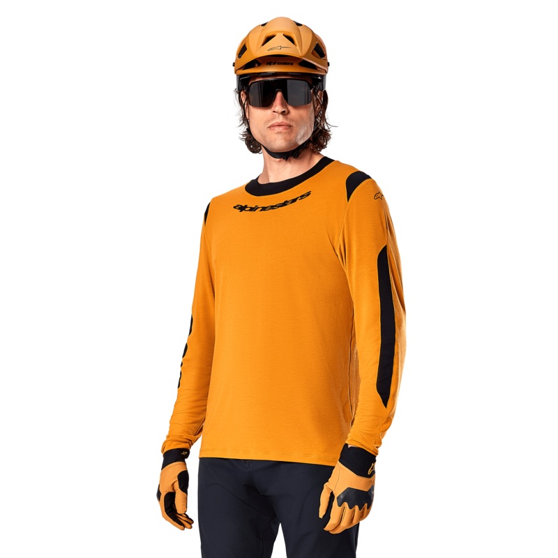 Maillot A-Dura Dri Wool – Manches Longues S Or fonc