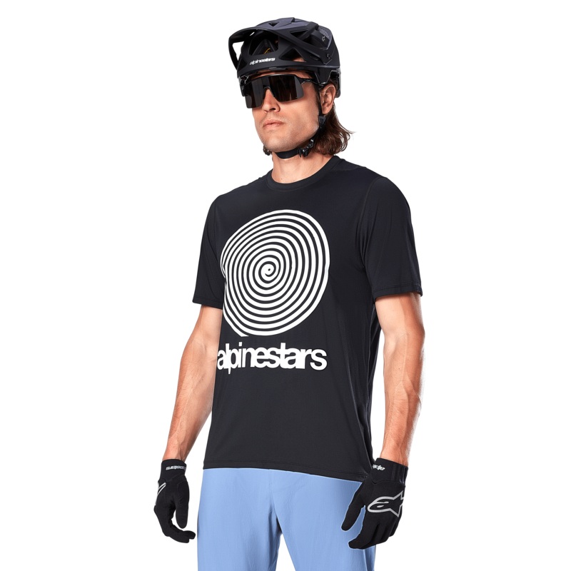 Maillot A-Dura Oscar – Manches Courtes S Noir