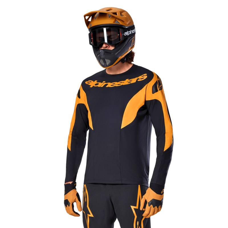 Maillot A-Supra Race – Manches Longues S Noir