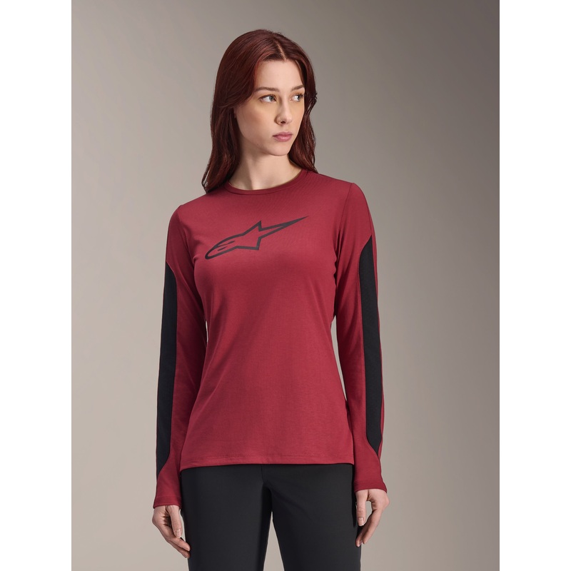 Maillot Stella A-Dura Dri Astar – Femmes Manches Longues XS Bourgogne