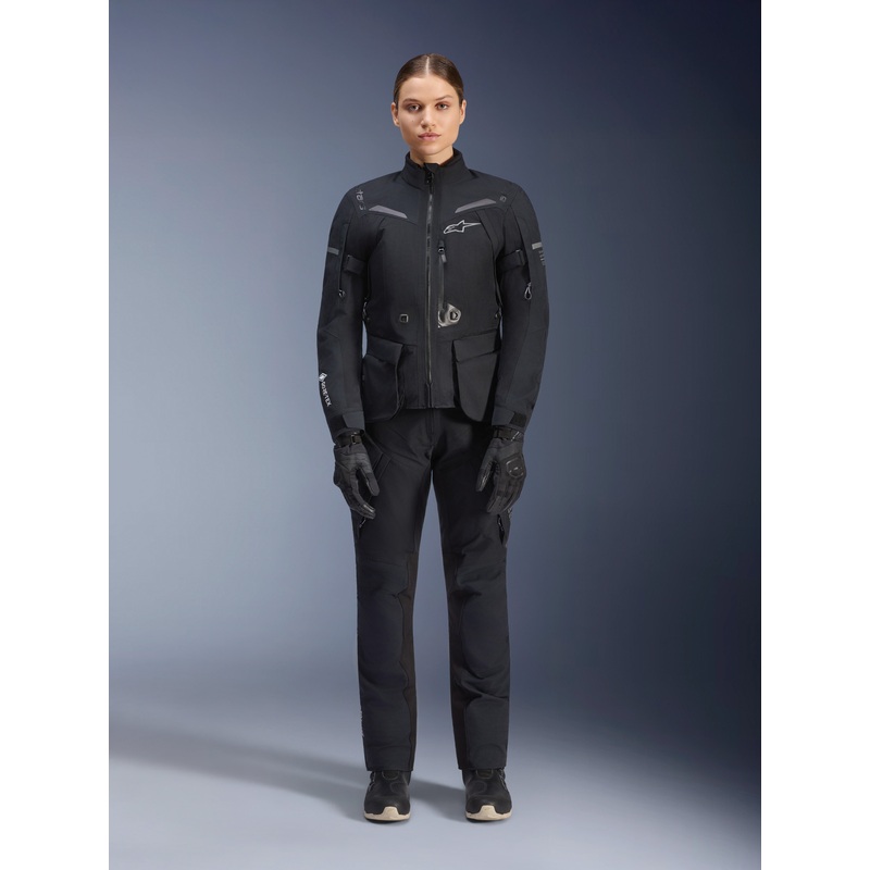 Pantalon Gore-Tex Stella St-7 2L – Femme S Noir Gris fonc