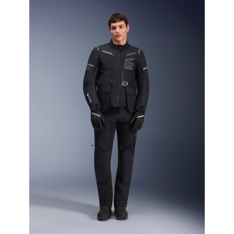 Pantalon St-7 2L Gore-Tex S Noir Gris fonc