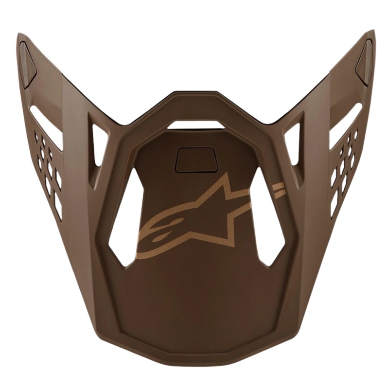 Visire Supertech M10 Squad 23 Le One Size Kangourou marron fonc Or