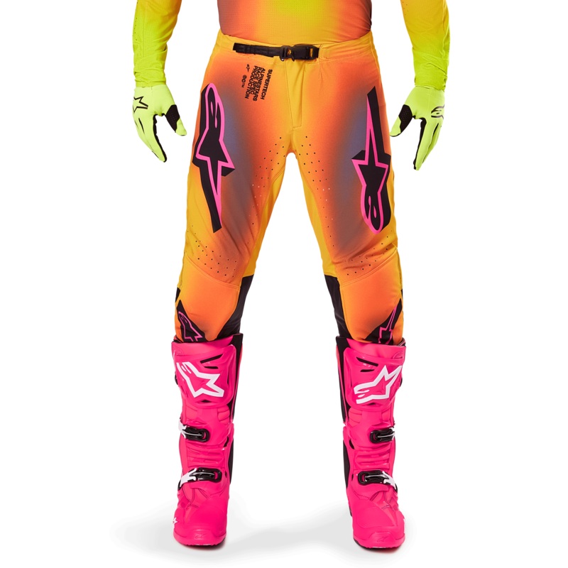 2025 Pantalon Supertech Lipan 28 Jaune Rose