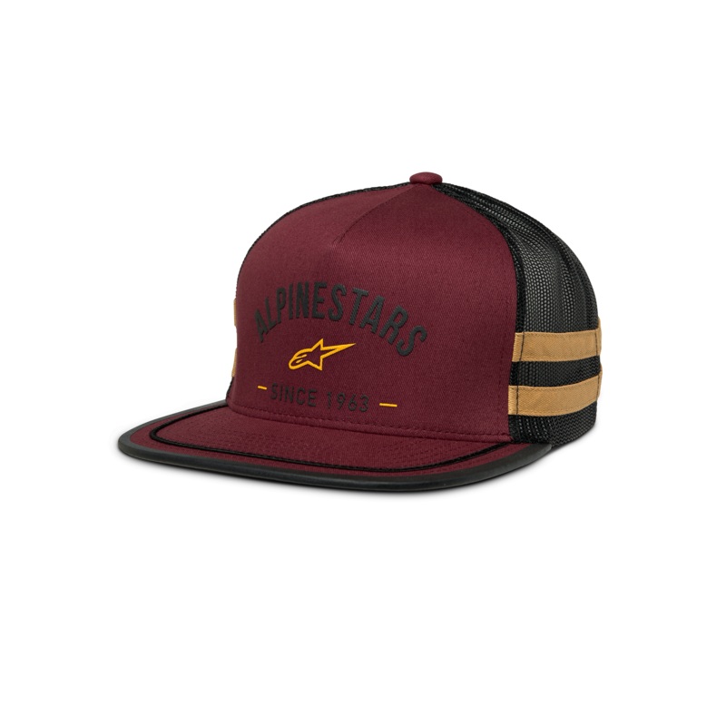 Bonnet Trucker Backline One Size Brick Blk Mstrd