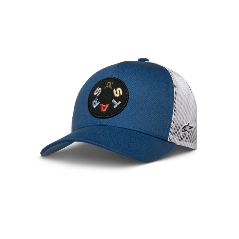 Bonnet Trucker Gambit One Size Bleu Blanc