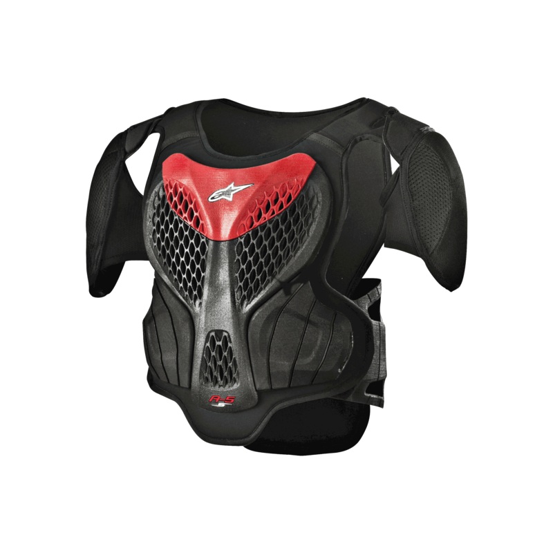 Gilet Pare-Balles A-5 S Jeunes  S/M Noir Rouge