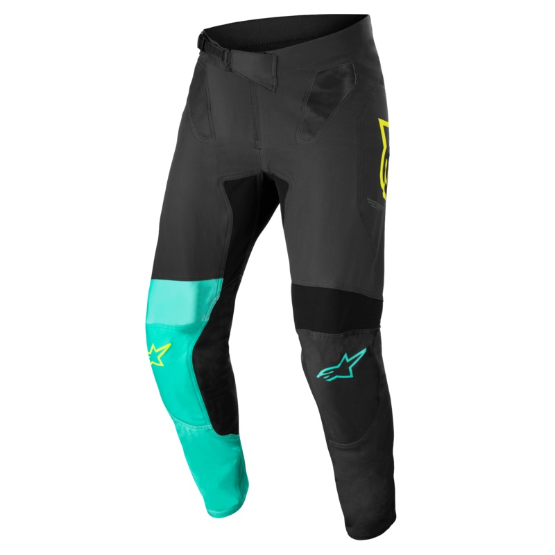Pantalon Supertech Blaze 28 Noir Pastel Vert Jaune Fluo