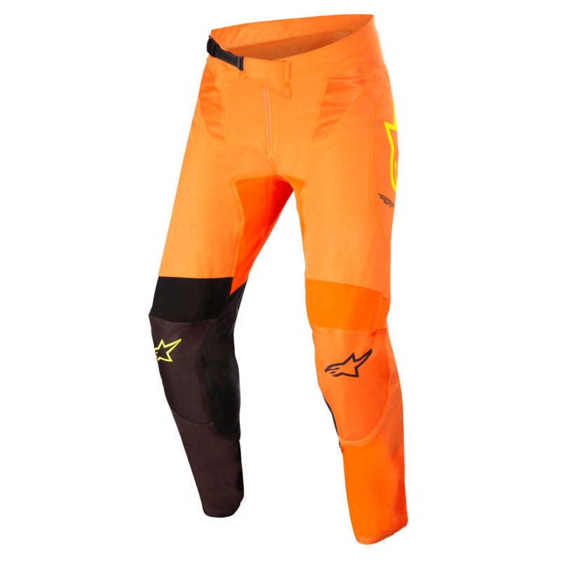Pantalon Supertech Blaze 28 Orange Noir Jaune Fluo