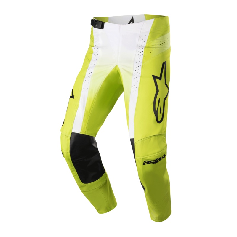 Pantalon Techstar Push 2023  28 Jaune Fluo Blanc