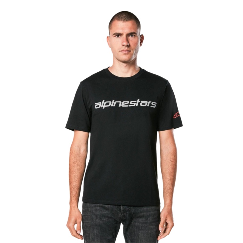 Tee-Shirt CSF Linear Wordmark 2.0 XS Noir Gris Rouge