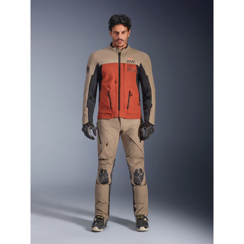 AMT-8 Stretch Drystar XF Veste S Walnut Rust Black