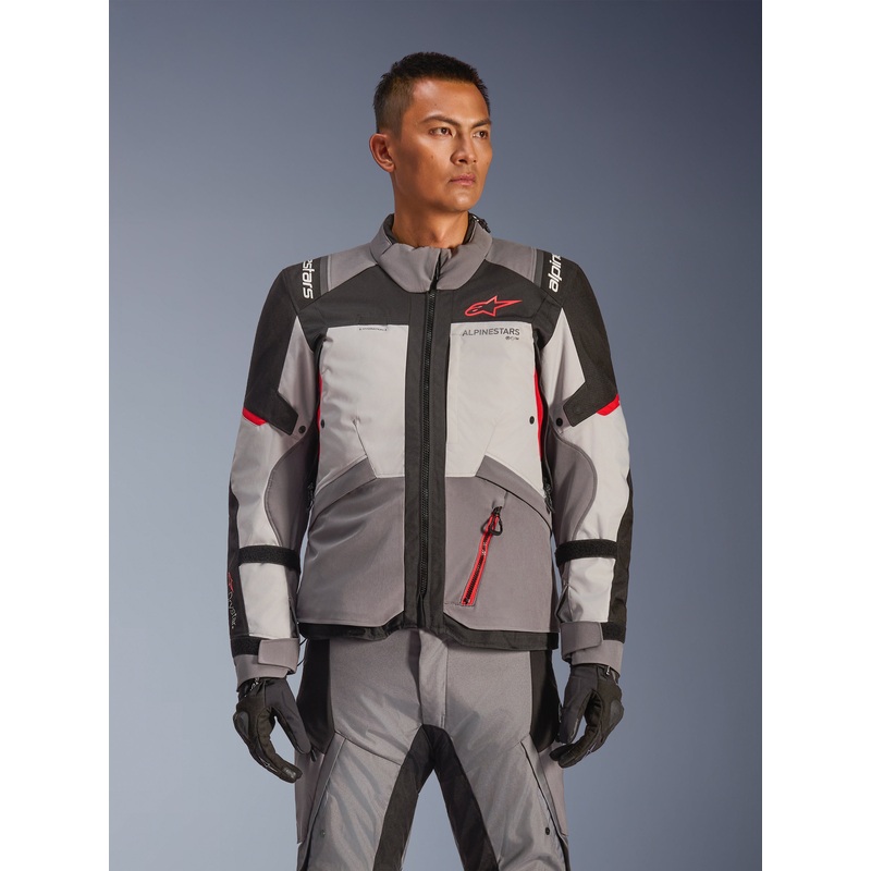 Andes V4 Drystar Veste S Dk Gray Ice Gray Bk Bright Red