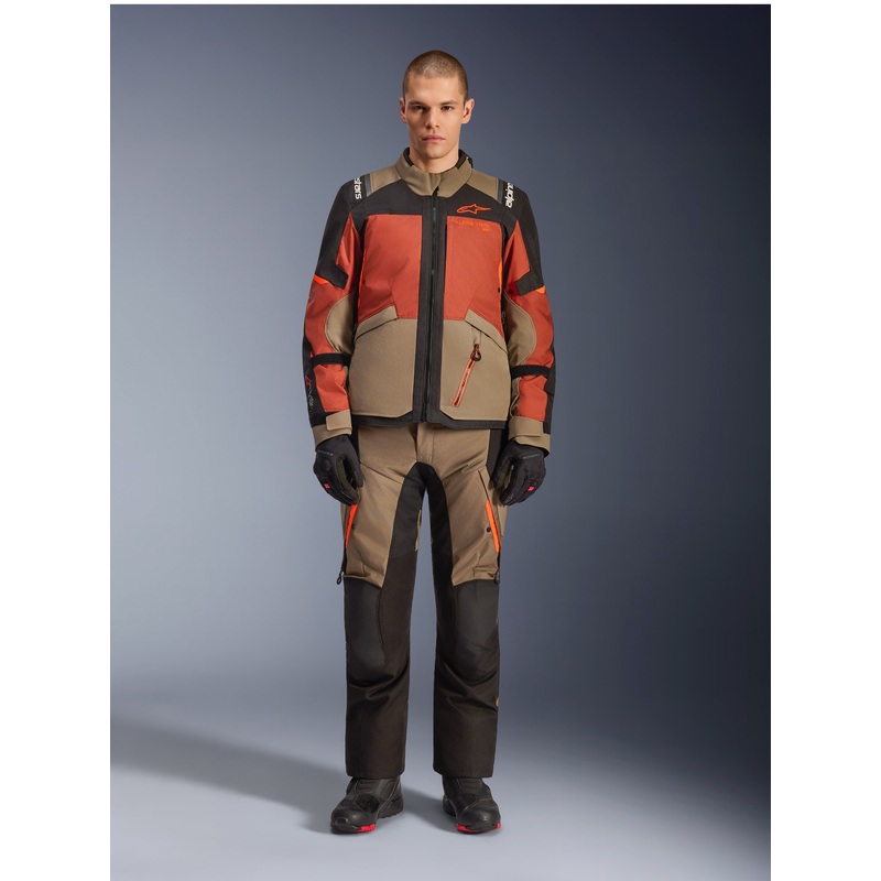 Andes V4 Drystar Veste S Walnut Rust Black