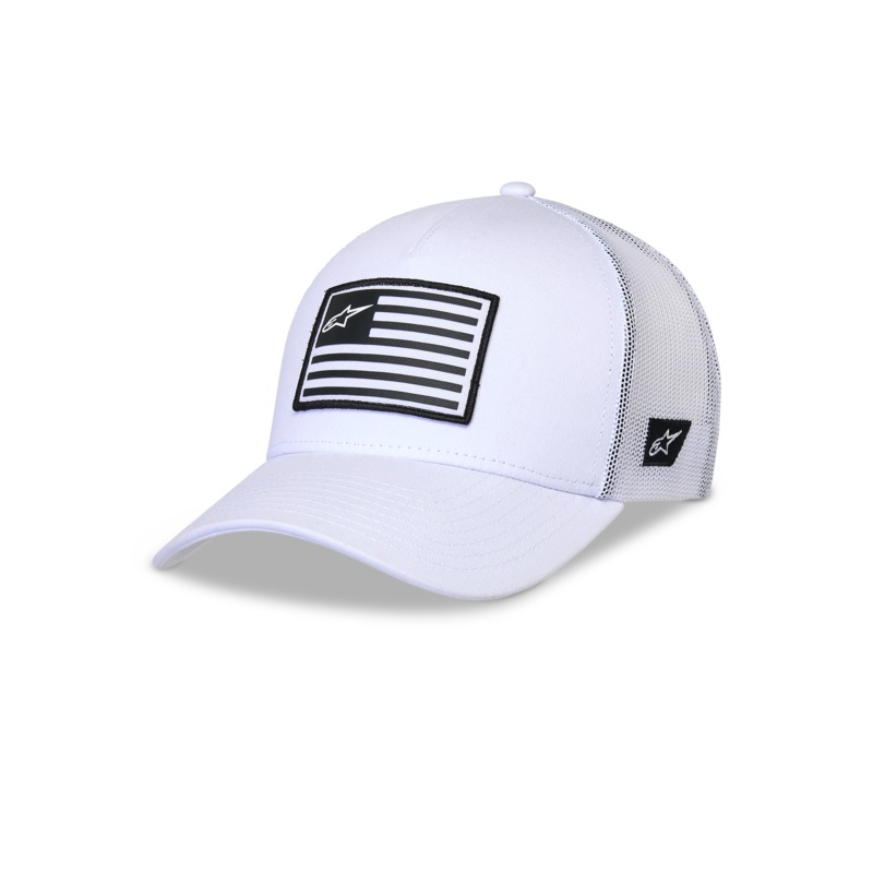 Casquette Snapback Drapeau One Size White White