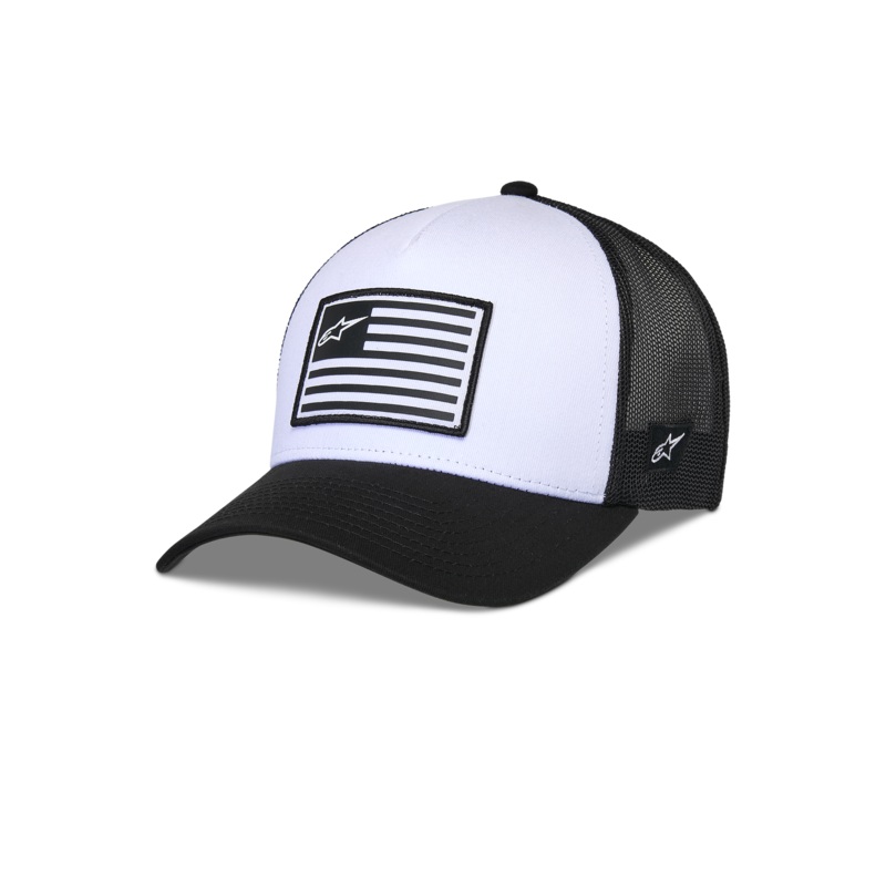 Casquette Snapback Flag One Size White Black