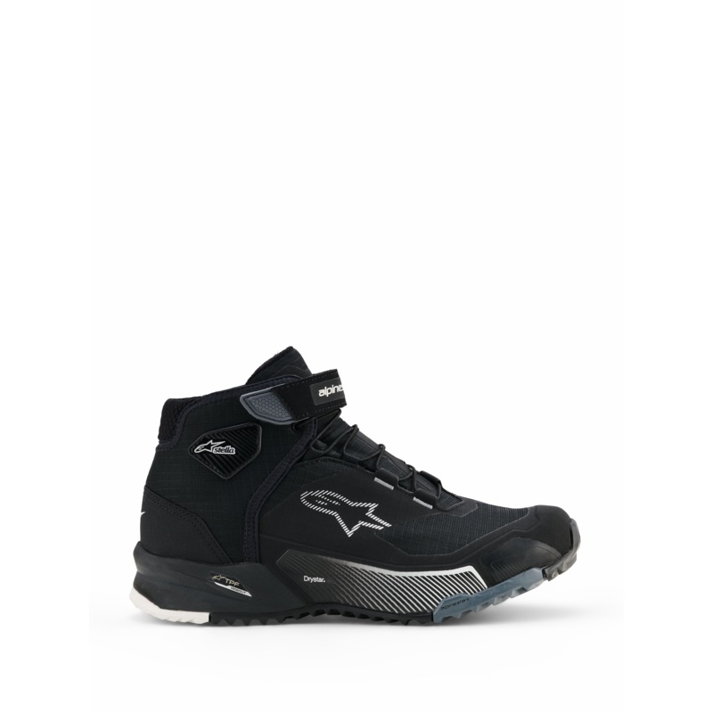 CR-X Femme’s Drystar Riding Shoe 5 Black Dark Gray White