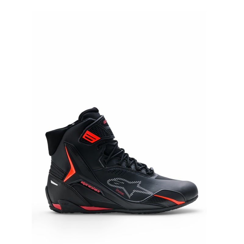 Faster-4 Drystar Chaussures 6 Black Rio Red Red Fluo
