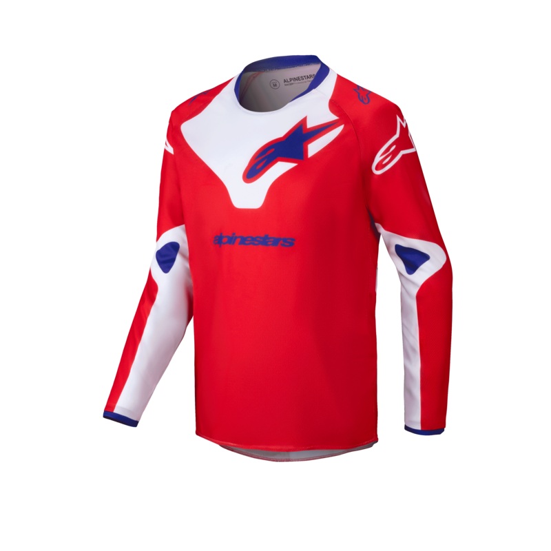 Maillot Racer Veil 2025 Jeunes S Rouge vif Blanc