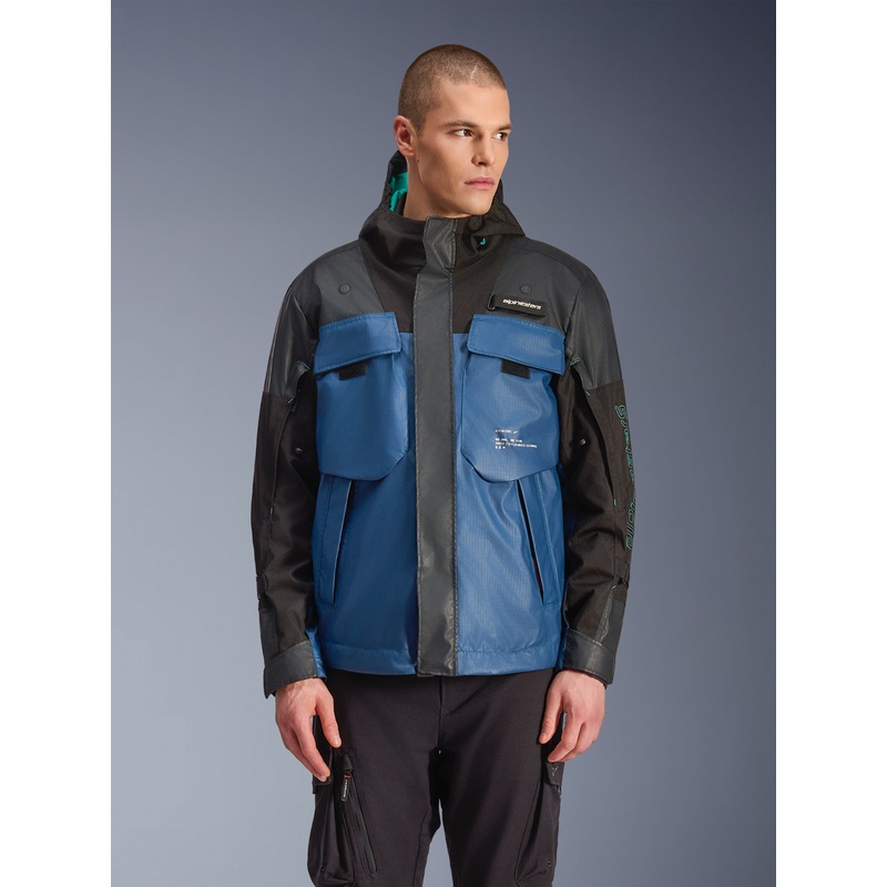 Mospher WP Veste S Black Dark Petrol