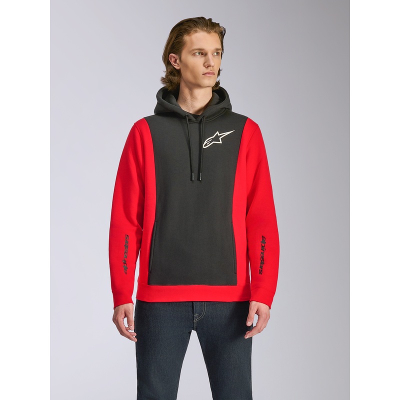 Sweat  Capuche Ignite S Black Red