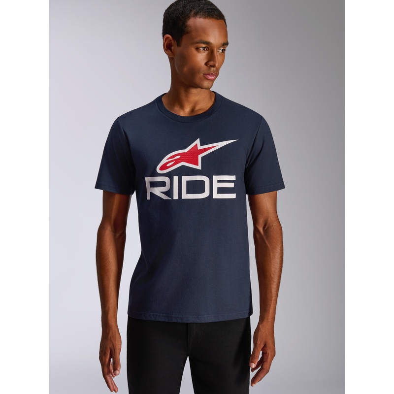 T-shirt Ride 4.0 CSF XS Navy White Red