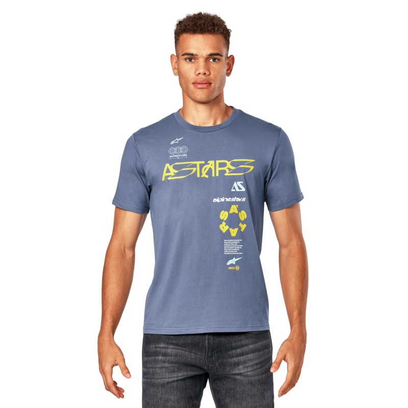 Tee-Shirt Animous CSF – Manches Courtes S Bleu ardoise