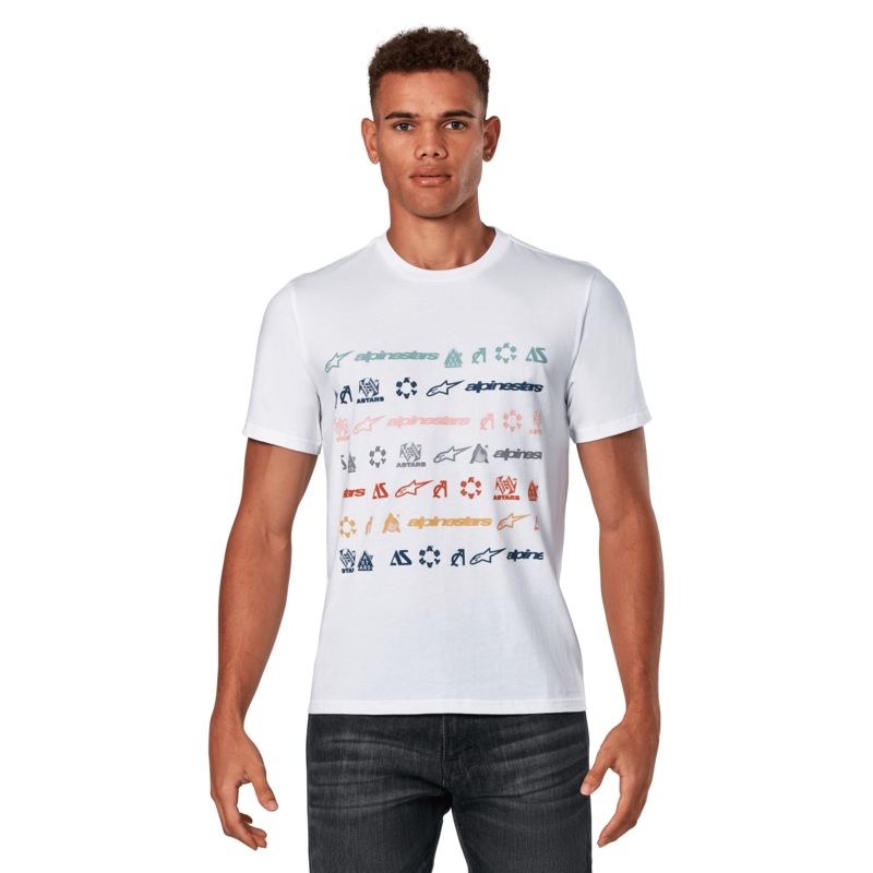 Tee-Shirt CSF Glyfs – Manches Courtes S Blanc