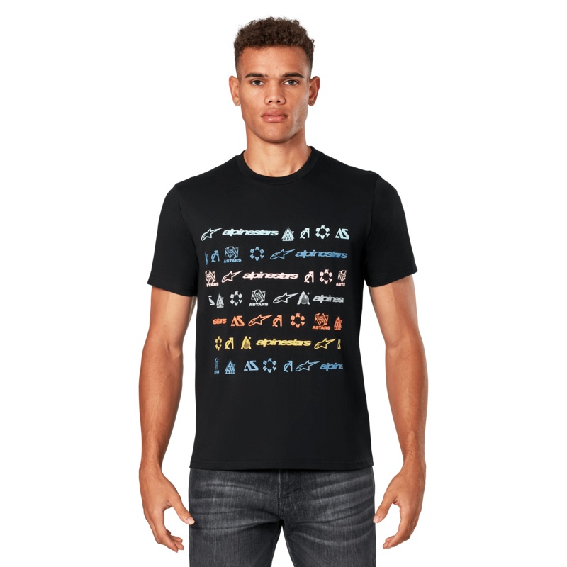 Tee-Shirt CSF Glyfs – Manches Courtes S Noir