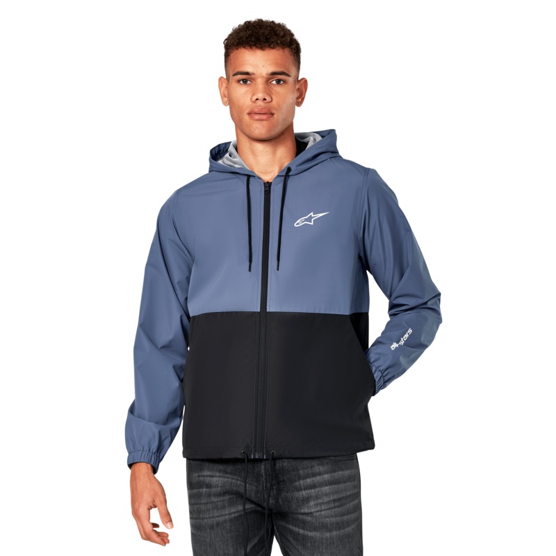 Veste Speeder Windbreaker S Bleu ardoise Blk