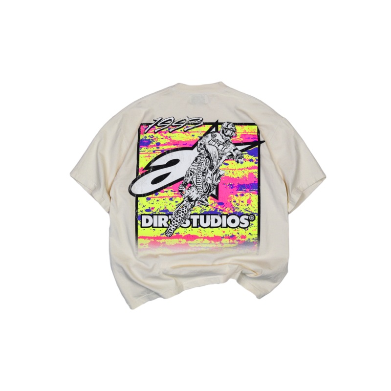 dition Limite Dirt Studios Mc Maillot S Crme Vintage
